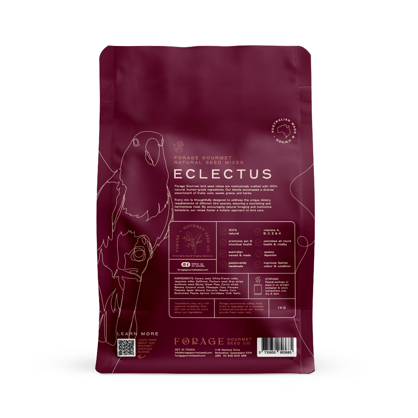 FORAGE ECLECTUS 1KG