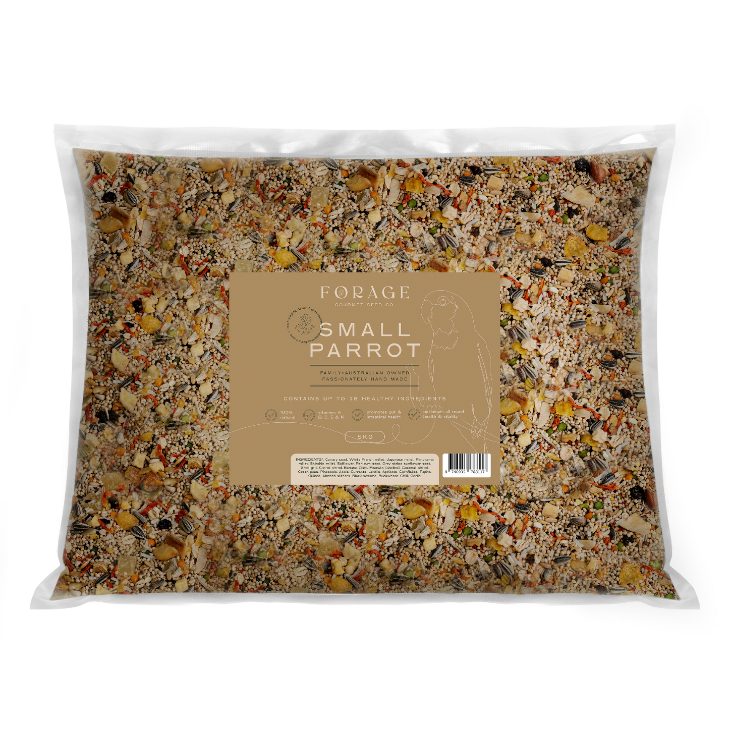 FORAGE SMALL PARROT 5KG