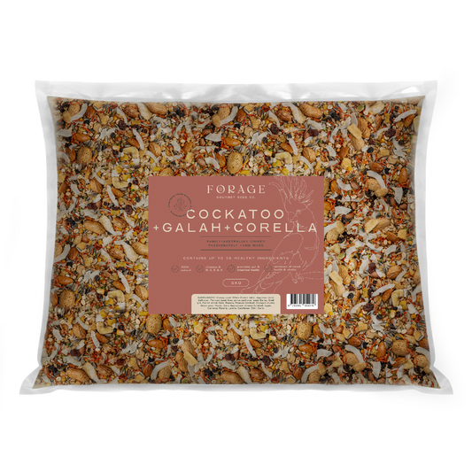 FORAGE COCKATOO, GALAH & CORELLA 5KG