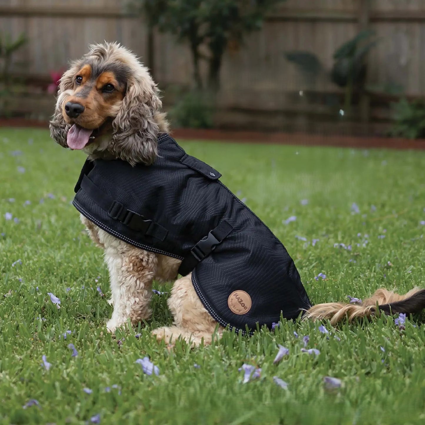 KAZOO ADVENTURE COAT W/HATCH 59CM BLACK