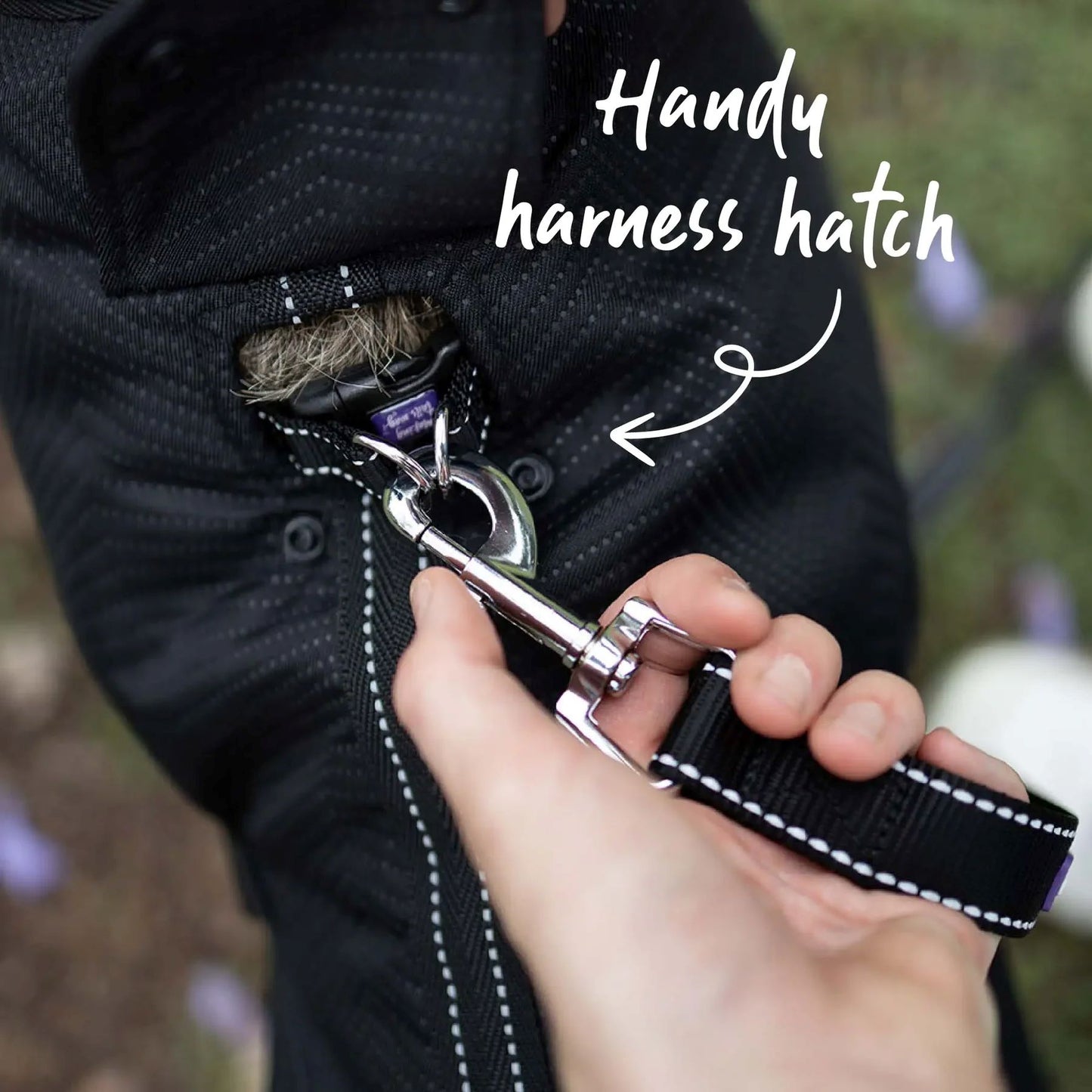 KAZOO ADVENTURE COAT W/HATCH 59CM BLACK
