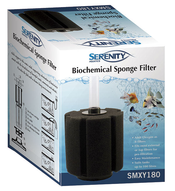 SERENITY SMXY180 BIOCHEMICAL SPONGE FILTER