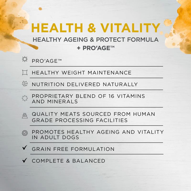 IVORY COAT DOG ROO LONGEVITY 1.8KG