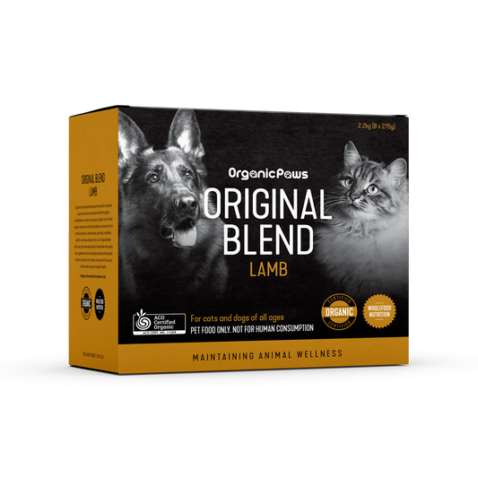 ORGANIC PAWS ORIGINAL BLEND LAMB 2.2KG