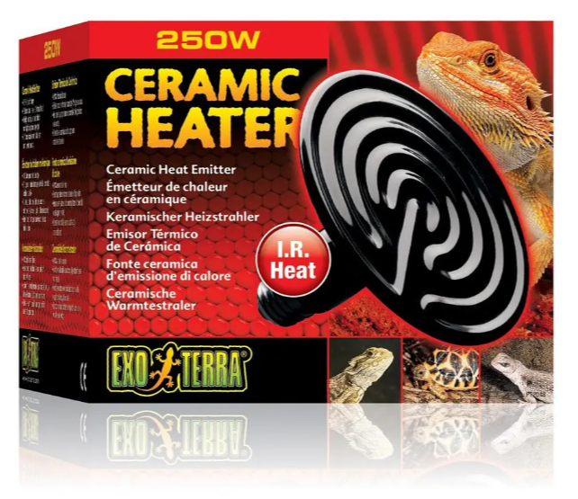 EXO TERRA CERAMIC HEAT EMITTER - 250 WATT