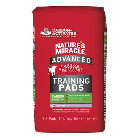 NATURES MIRACLE ADV TRAINING PADS 10'S