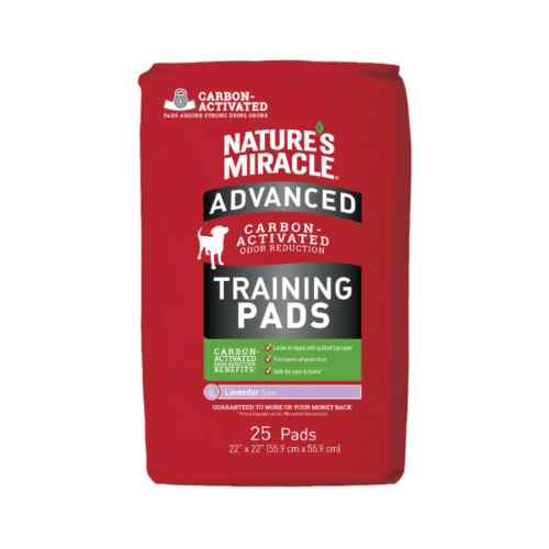 NATURES MIRACLE ADV TRAINING PADS 25'S