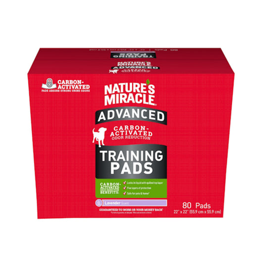 NATURES MIRACLE ADV TRAINING PADS 80'S