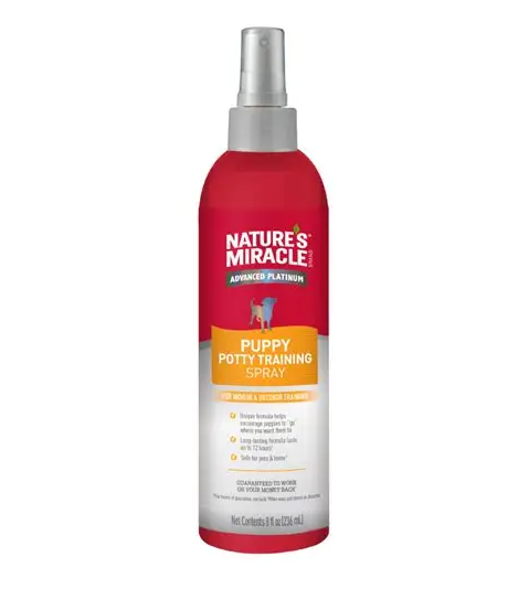 NATURES MIRACLE PUPPY TRAINING SPRAY 236ML