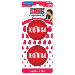 DISCONTINUED-KONG BALL 2PK MD