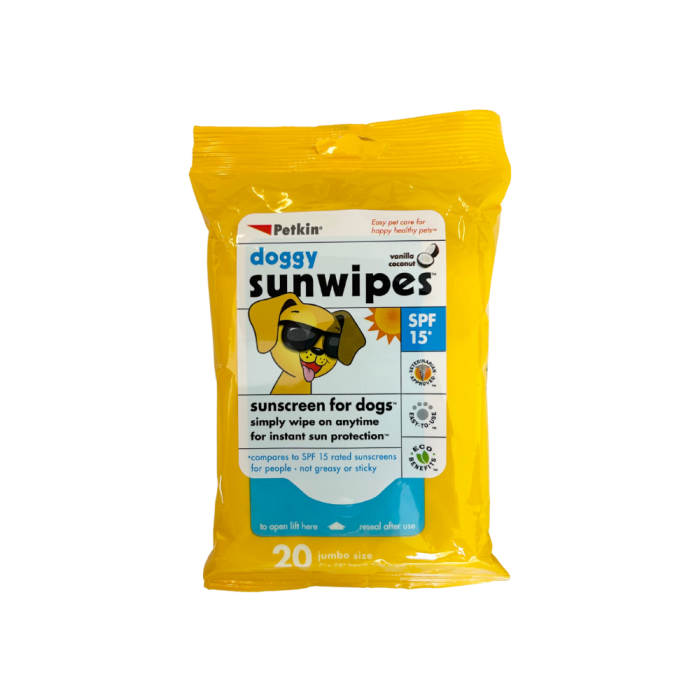 PETKIN DOGGY SUNWIPES 20PK