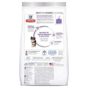 HILL'S SCIENCE DIET SENSITIVE STOMACH & SKIN ADULT SMALL & MINI  DRY DOG FOOD 1.8KG