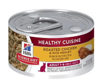 HILL'S SCIENCE DIET ADULT HEALTHY CUISINE CHICKEN & RICE 79G