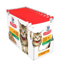 Load image into Gallery viewer, PACK OF HILL&#39;S SCIENCE DIET KITTEN HEALTHY DEVELOPMENT CHICKEN 12X85G