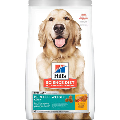 HILL'S SCIENCE DIET PERFECT WEIGHT ADULT 11.34KG