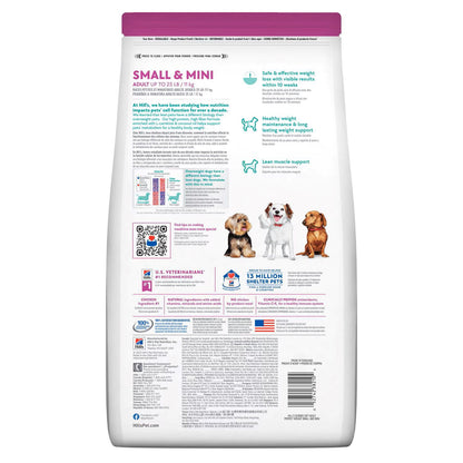 HILL'S SCIENCE DIET PERFECT WEIGHT SMALL BREED 5.67KG