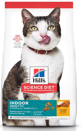 HILL S SCIENCE DIET INDOOR ADULT 11 DRY CAT FOOD 3.17KG Gold