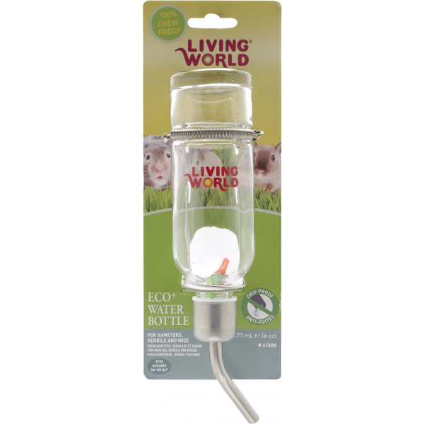 LIVING WORLD GLASS BOTTLE 177ML