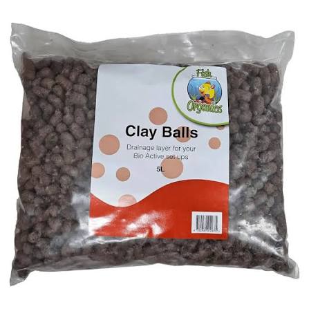 FISH ORGANICS CLAY BALLS 5L