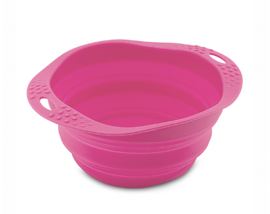 BECO TRAVEL BOWL PINK SMALL