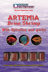 ON FROZEN BRINE SPIRULINA GARLIC