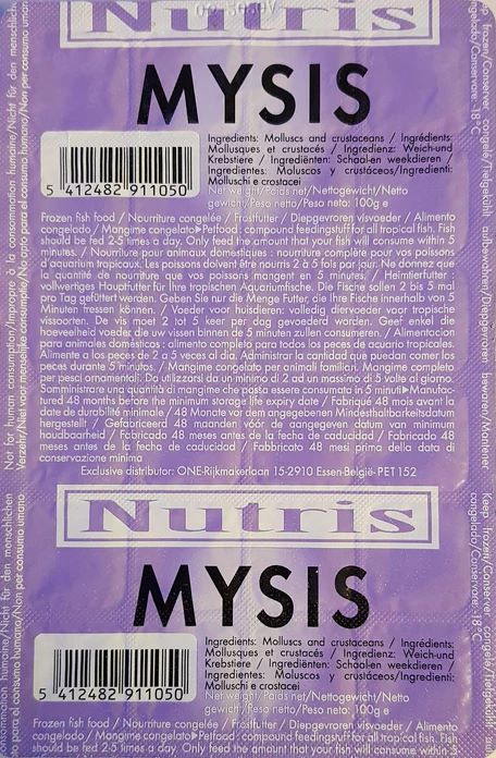 NUTRIS MYSIS BLISTER PACK