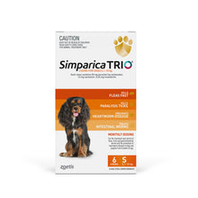 Load image into Gallery viewer, SIMPARICA TRIO ORANGE 5.1-10KG 6PK