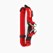 Load image into Gallery viewer, EZYDOG COLLAR DOUBLE UP M RED