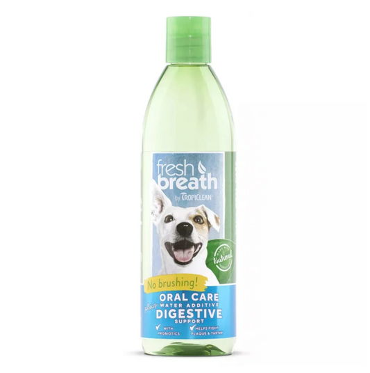 TROPICLEAN FRESH BREATH WATER ADD  DIGESTIVE SUPPORT 473ML