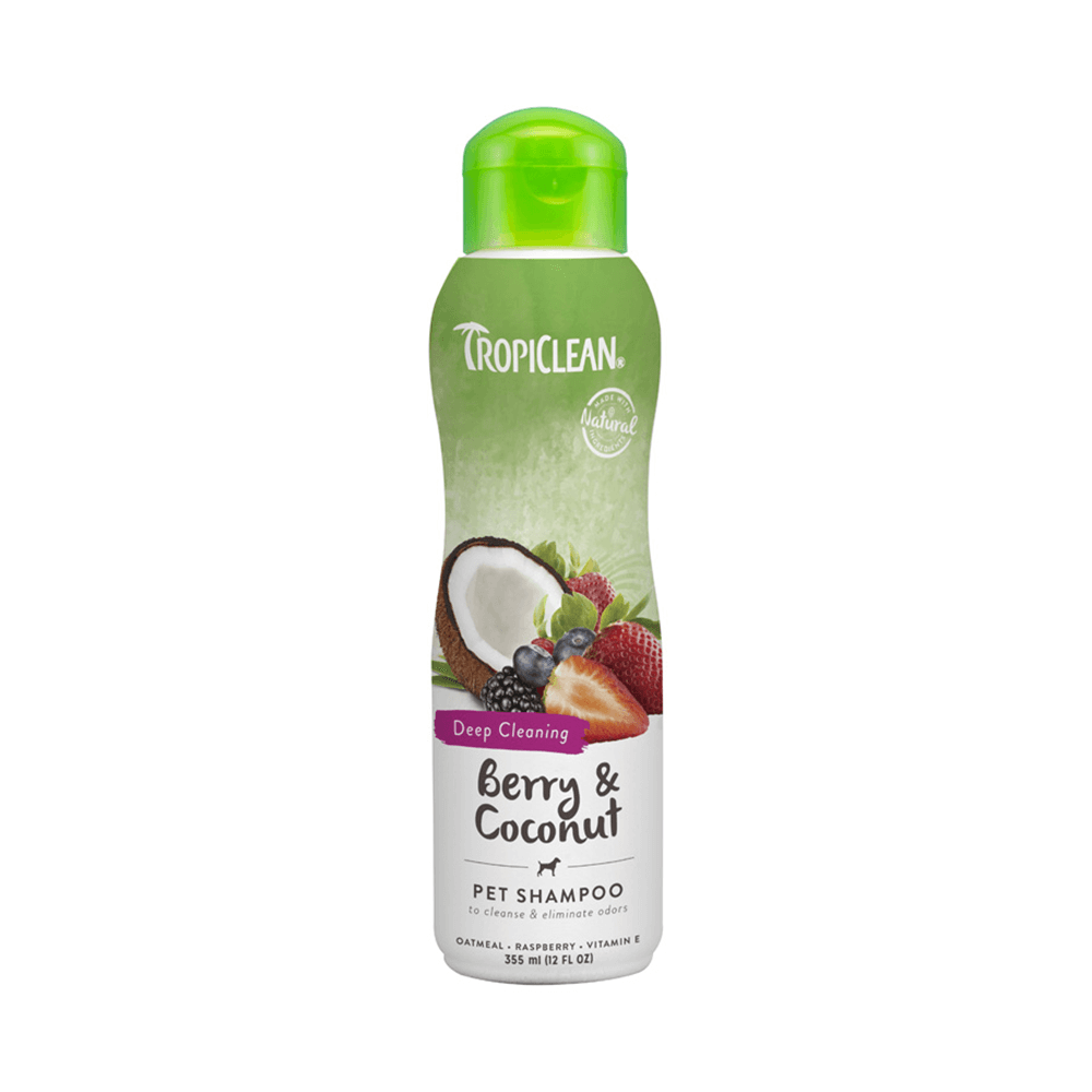 TROPICLEAN SHAMPOO - BERRY COCONUT 355ML