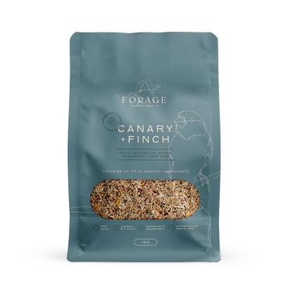 FORAGE CANARY & FINCH 1KG