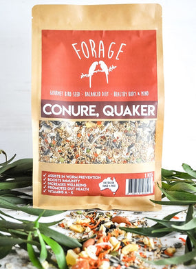 FORAGE CONURE & QUAKER 1KG