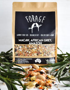 FORAGE MACAW & AFRICAN GREY 1.75KG