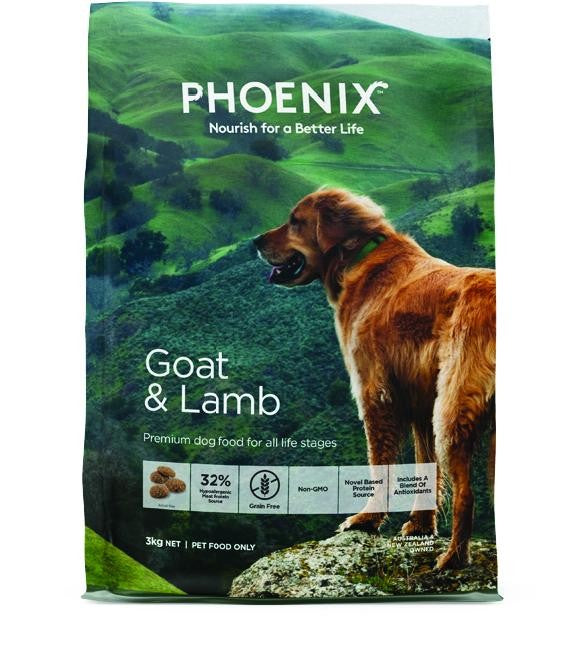 PHOENIX DOG GOAT & LAMB 3KG