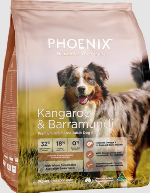 PHOENIX KANGAROO & BARRAMUNDI 3KG