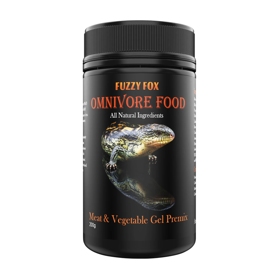 FUZZY FOX OMNIVORE GEL MIX 200G REPTILE