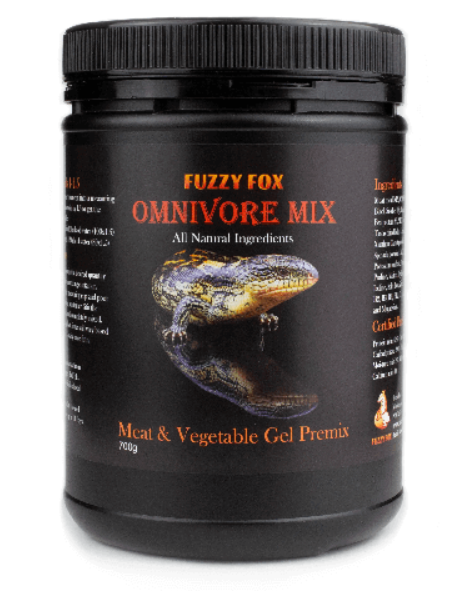 FUZZY FOX OMNIVORE GEL MIX 700G REPTILE