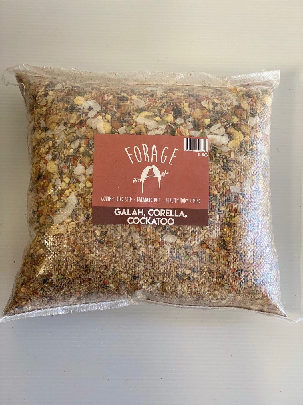 FORAGE COCKATOO, GALAH & CORELLA 5KG