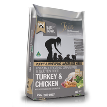 Load image into Gallery viewer, MEALS FOR MUTTS PUPPY LG GRAIN FREE TURKEY CHICKEN 9KG