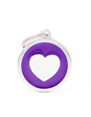 MY FAMILY CLASSIC HEART PURPLE