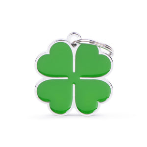 MY FAMILY CHARM 4 LEAF CLOVER