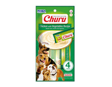 Load image into Gallery viewer, INABA CHURU CHICKEN &amp; VEG PUREE 56G