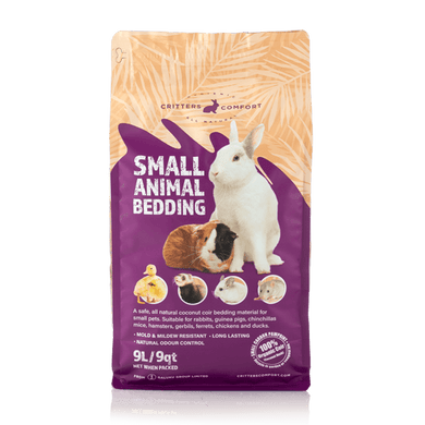 CRITTERS COMFORT SMALL ANIMAL BEDDING 9L