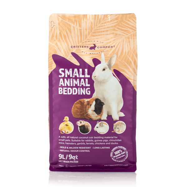 CRITTERS COMFORT SMALL ANIMAL BEDDING 9L