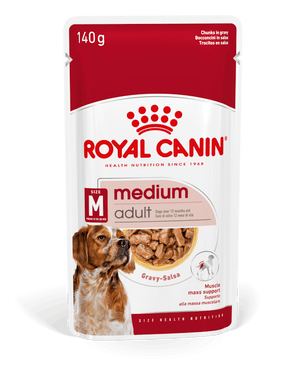 ROYAL CANIN DOG WET MED ADULT 140G