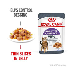 Load image into Gallery viewer, ROYAL CANIN CAT APPETITE CONTROL JELLY 85G