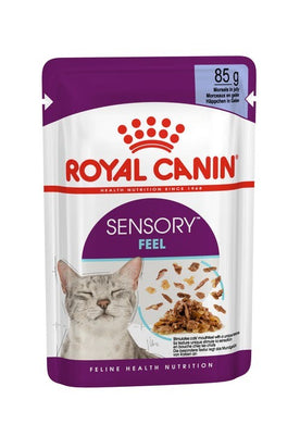 Pack of ROYAL CANIN CAT SENSORY FEEL JELLY 85G X 12