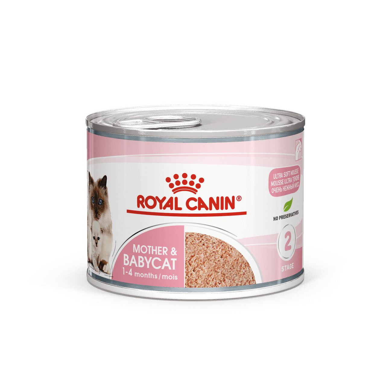 ROYAL CANIN CAT WET MOTHER & BABY CAT (KITTEN) CAN 195gX12 PACK SLAB