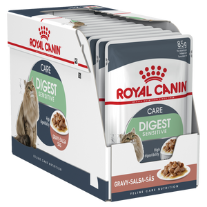 Pack Of ROYAL CANIN CAT DIGESTIVE CARE LOAF 85G