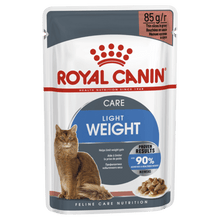 Load image into Gallery viewer, Pack of ROYAL CANIN CAT ULTRA LIGHT GRAVY 85GX12